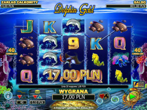 Zagraj na automacie hazardowym do gry Dolphin Gold online