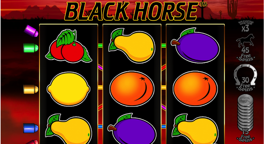 hot 777 slot black horse